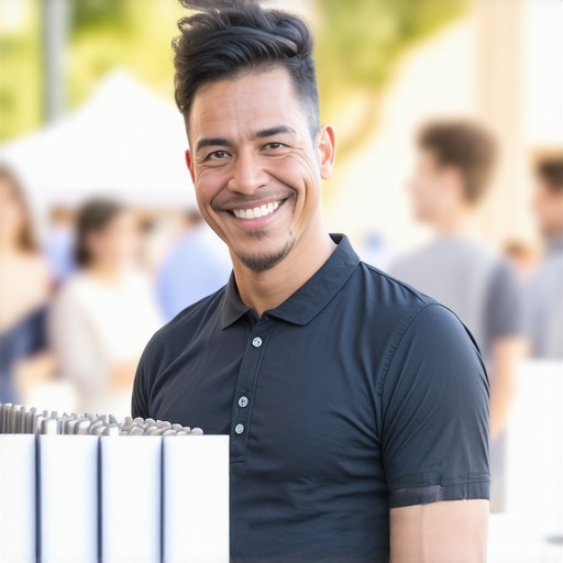 Community Engagement in North Las Vegas Business owner participating in local community event in North Las Vegas