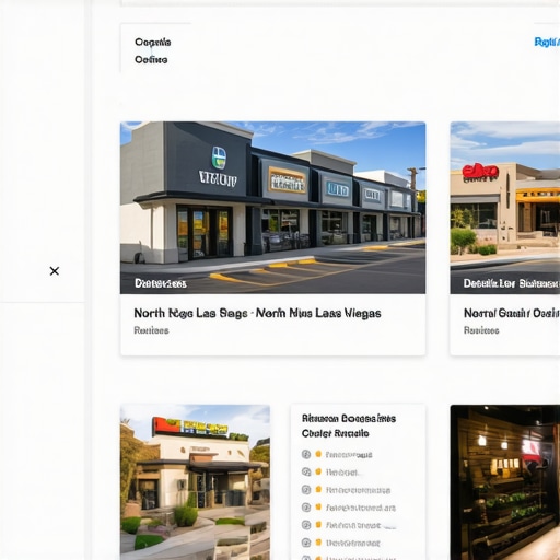 Example of a fully optimized Google My Business listing highlighting reviews and local keywords