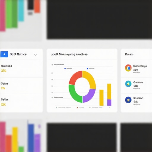 Local SEO Dashboard Demo A detailed dashboard showing real-time local business performance metrics