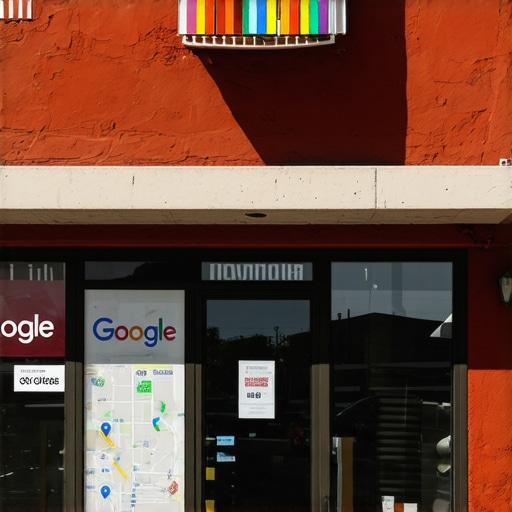 Storefront of a North Las Vegas shop with optimized Google Maps profile images
